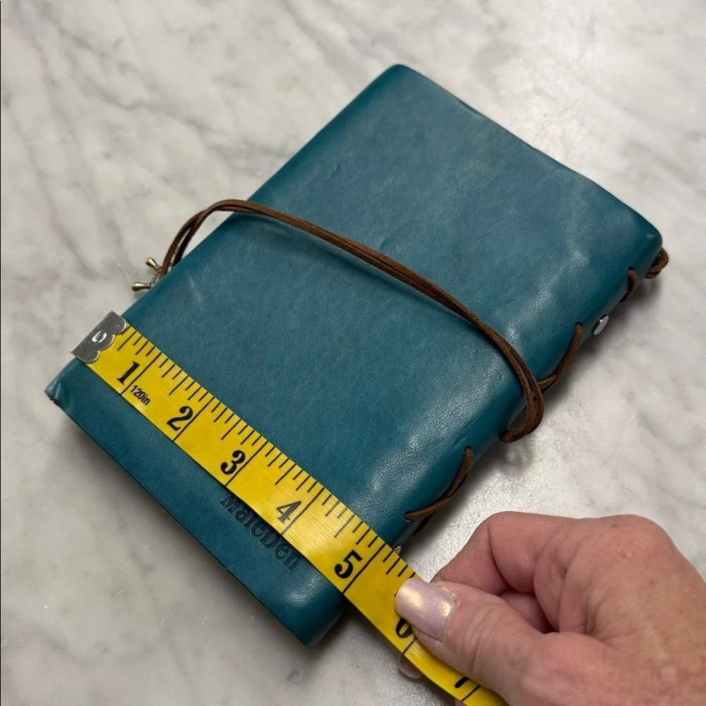 Maleden Leather Journal Diary Sketchpad Notebook Refillable Nautical Charm